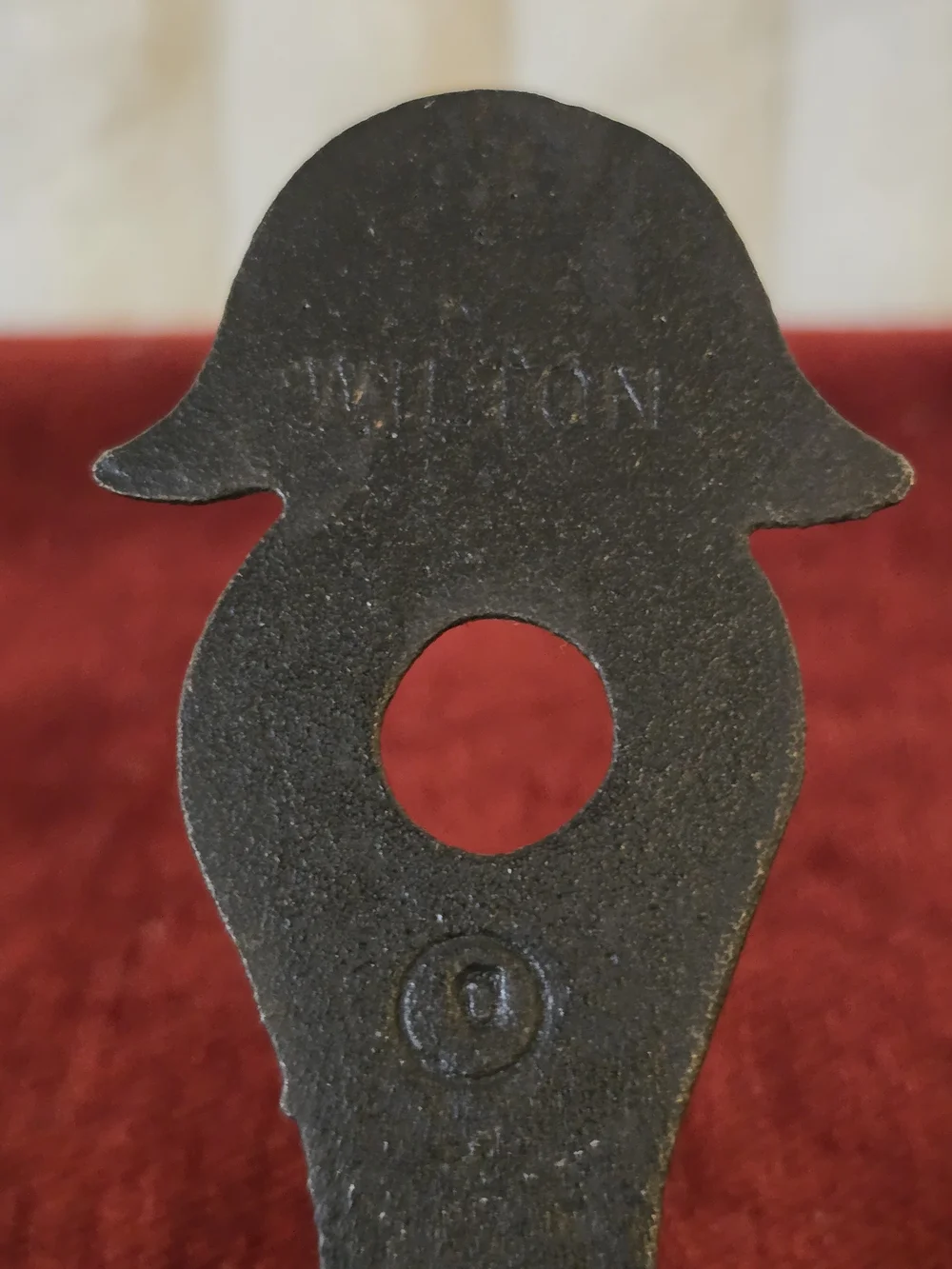 Vintage Wilton Cast Iron Trivet 